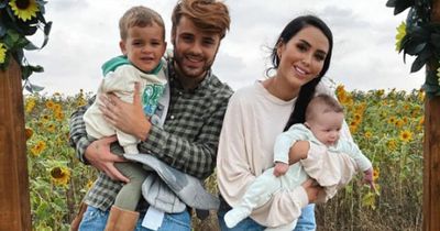 Marnie Simpson shares health concern for son Oax as he's fitted for baby helmet