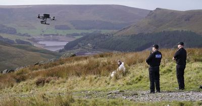 Drone sent up on Saddleworth Moor as police search for remains of Keith Bennett continues