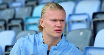 Erling Haaland opens up on his dream after his dad outlines his Man City exit plan