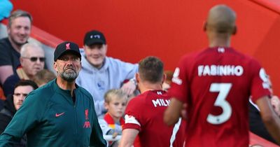 Jurgen Klopp fumes at Fabinho as Liverpool sent X-rated transfer message