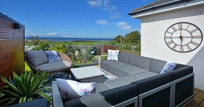 Best views in Ayrshire from £650,000 balcony beauty along the coast with covered veranda