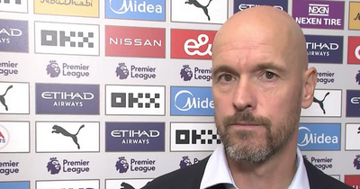 Erik ten Hag explains Manchester United team vs Man City as Ronaldo and Casemiro on bench