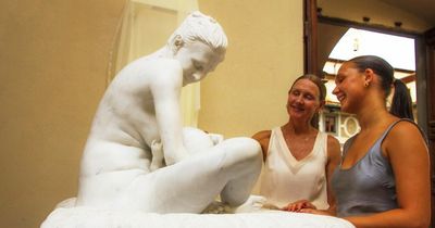 Irish artist's sculpture goes on display alongside masterpieces in Florence