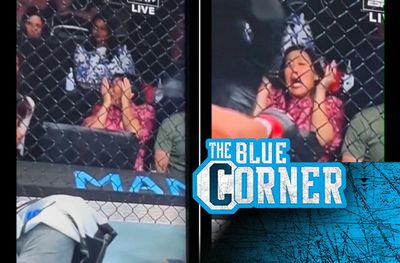 Video: Priscilla Chan horrified by bloody UFC action while husband Mark Zuckerberg has the time of his life