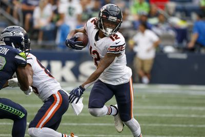 Bears WR Velus Jones expected to make NFL debut, K Cairo Santos ruled out