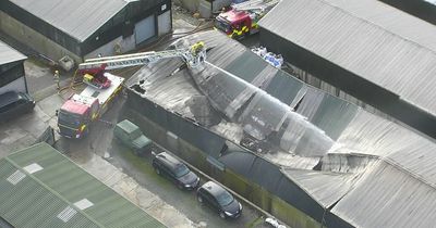Comber fire: Accidental blaze at Co Down industrial estate extinguished after fire service operation