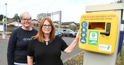 Village train station in North Lanarkshire chosen by charity as site for life-saving defibrillator