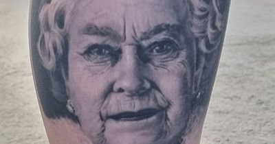 Sunderland royalist spent £2,000 on huge tattoo of Queen Elizabeth II on her leg