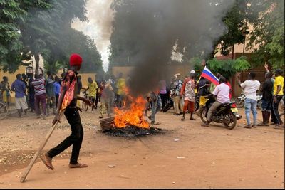 Protesters target French embassy in Burkina amid coup confusion