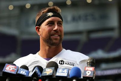 Vikings’ Adam Thielen Goes Viral for ‘Ted Lasso’ Cleats