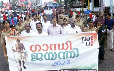Gandhi Jayanthi celebrations marked in Kollam