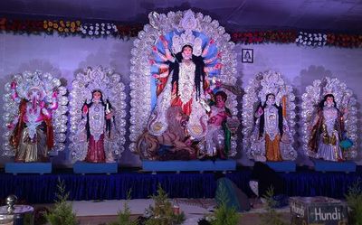 After two-year break, grandeur returns to Jayamahal Durga puja