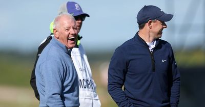 TV mics pick up Rory McIlroy's dad's explicit reaction to sliced tee shot at Dunhill Links