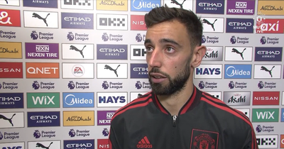 Bruno Fernandes explains what went wrong for Manchester United vs Man City