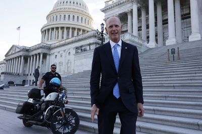 GOP senator Rick Scott awkwardly kowtows to Trump after ‘racist’ attack on McConnell’s wife