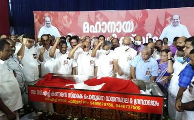 People throng to pay last respects to Kodiyeri