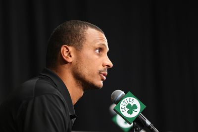 Celtics interim head coach Joe Mazzulla projects calm ahead of preseason unknowns