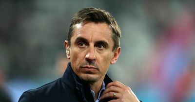 Gary Neville left with egg on his face after disastrous Manchester derby prediction