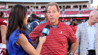 Nick Saban Criticized for Postgame Interview With Reporter