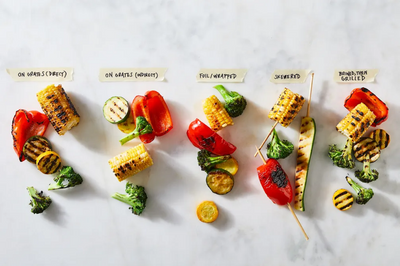 The best way to grill vegetables
