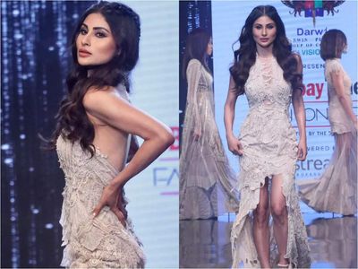 Mouni Roy stuns in Abhishek Sharma at BTFW