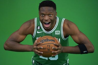 Boston’s Mfiondu Kabengele credits Al Horford for help expanding his game