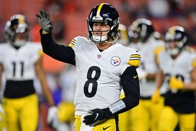 Kenny Pickett made his Pittsburgh Steeler debut after 14 awful quarters of Mitchell Trubisky