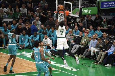 Hornets at Celtics: Boston pummels Charlotte from deep to win 134-93