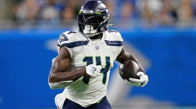 Seahawks’ Metcalf Verifies Why He Was Carted Off Field vs. Lions