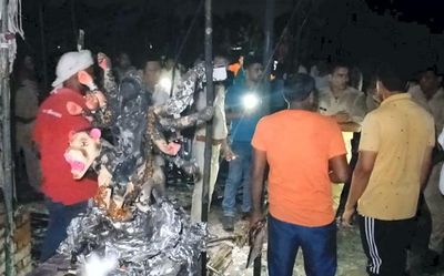 At least 3 killed, 64 injured as fire breaks out in Durga Puja pandal in U.P.’s Bhadohi