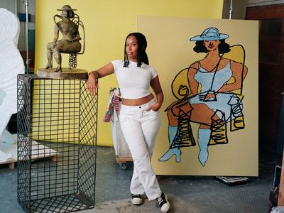 Hip-hop honeys and sitting as a political act: why Tschabalala Self is one of America’s hottest artists