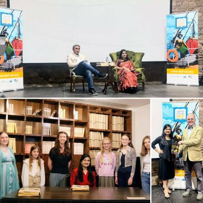 Indian crime fiction writer honoured at Agatha Christie Fest