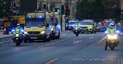 Massive police convoy escorts Thomas Cashman to court after charge for Olivia shooting
