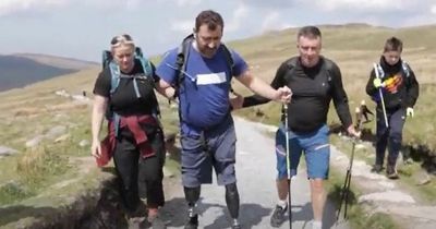 Triple amputee who lost both legs and an arm in Afghanistan to take on amazing challenge