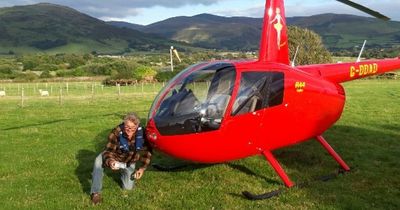Son takes mum on final trip by spreading her ashes around the UK from a helicopter