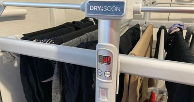 Lakeland shopper praises clothes airer that heats home and dries clothes for just 9p an hour