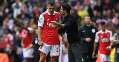 What Granit Xhaka did in Arsenal dressing room at half-time during Tottenham victory