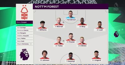 We simulated Leicester City vs Nottingham Forest to get a score prediction