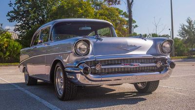 Enter To Win This Rad 1957 Chevrolet Bel Air Sport Coupe Restomod