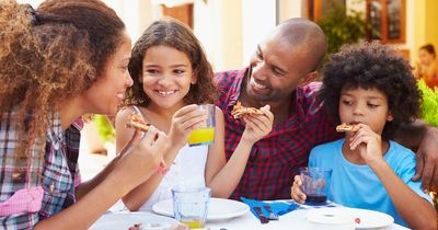 02 customers can access kids eat free deals throughout October at Pizza Hut, Prezzo and Harvester