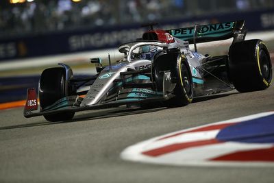 Russell: Mercedes "had to try something" with Singapore F1 slick tyre gamble