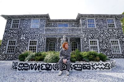 British artist Mr Doodle transforms Kent mansion with his hand-drawn doodles