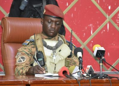Calm returns to Burkina capital after junta chief flees to Togo