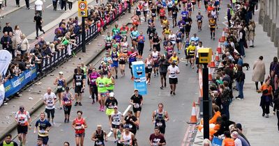 Man, 36, dies after collapsing just three miles from the end of London Marathon