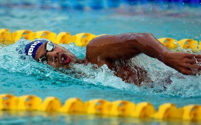 Advait Page, Bhavya Sachdeva hog limelight in National Games swimming