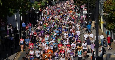 Runner, 36, dies in London Marathon after collapsing less than three miles from finish