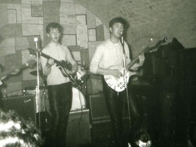 The Beatles: Photos of the band playing at the Cavern Club found