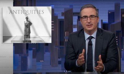 John Oliver on stolen antiquities in western museums: ‘Abject callousness on display’