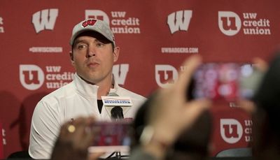Interim Wisconsin coach Jim Leonhard gets his shot under tough circumstances