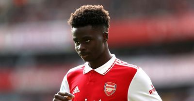 Bukayo Saka drops huge hint on Arsenal future amid £200k-a-week contract offer and Man City link